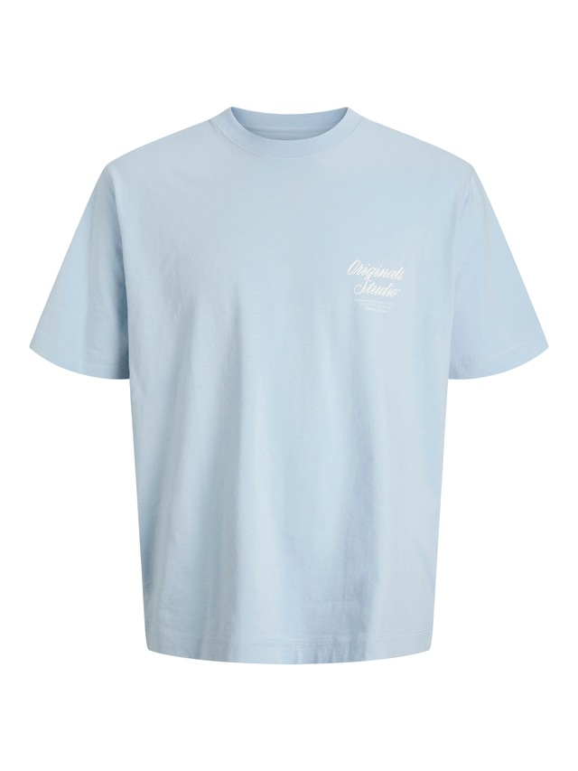Jack & Jones Junior T-Shirt »JORNORREBRO TYPO TEE SS CREW NECK SN JNR«