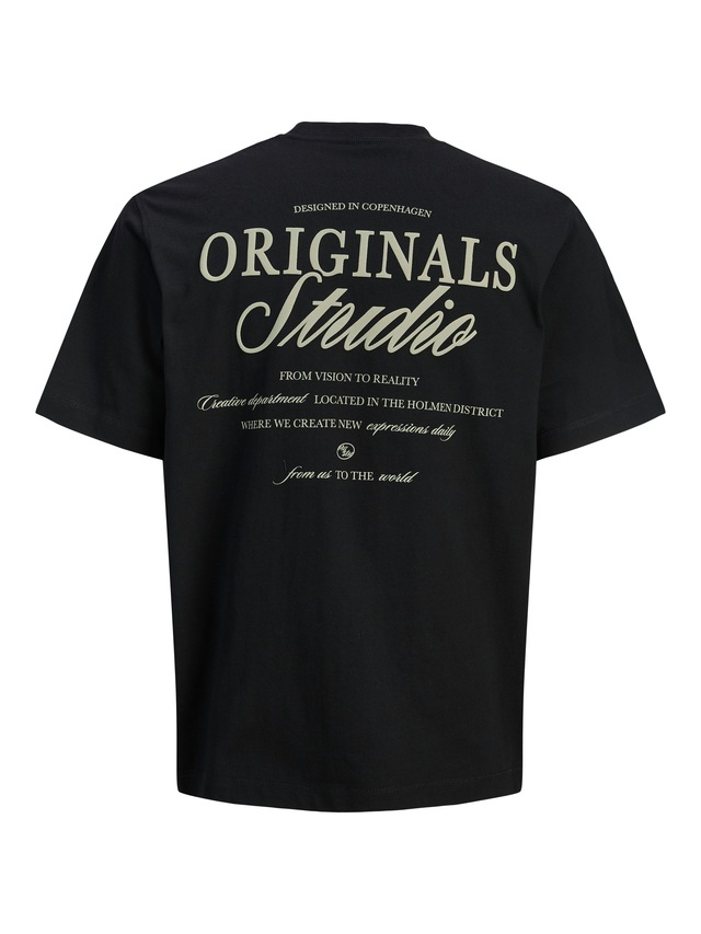 Jack & Jones Junior T-Shirt »JORNORREBRO TYPO TEE SS CREW NECK SN JNR«