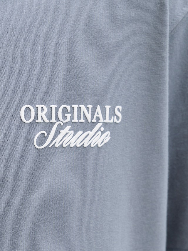Jack & Jones Junior T-Shirt »JORNORREBRO TYPO TEE SS CREW NECK SN JNR«
