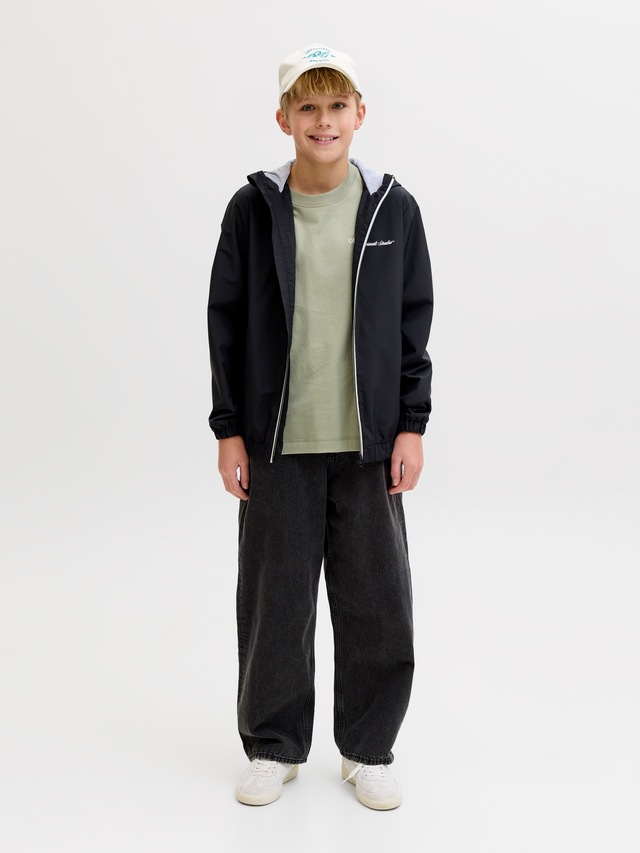 Jack & Jones Junior T-Shirt »JORNORREBRO TYPO TEE SS CREW NECK SN JNR«