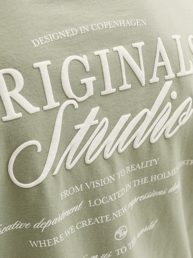 Jack & Jones Junior T-Shirt »JORNORREBRO TYPO TEE SS CREW NECK SN JNR«