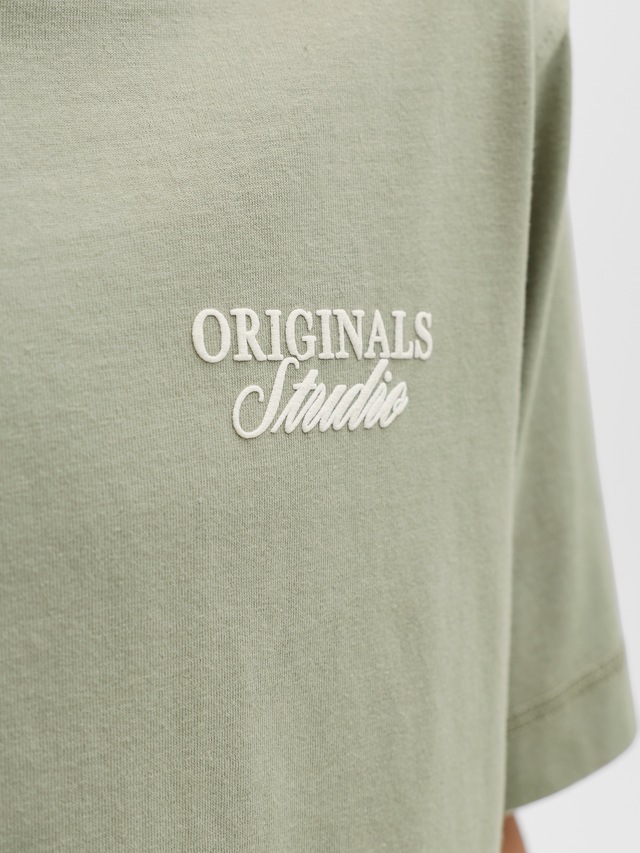 Jack & Jones Junior T-Shirt »JORNORREBRO TYPO TEE SS CREW NECK SN JNR«