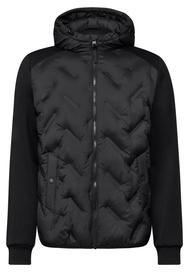 STREET ONE MEN Steppjacke mit Kapuze mit Kapuze mit Tunnelzugband