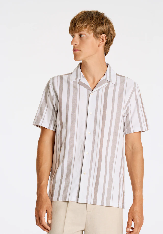 LINDBERGH Kurzarmhemd »Freizeithemd (Kurzarm) Loose Fit«