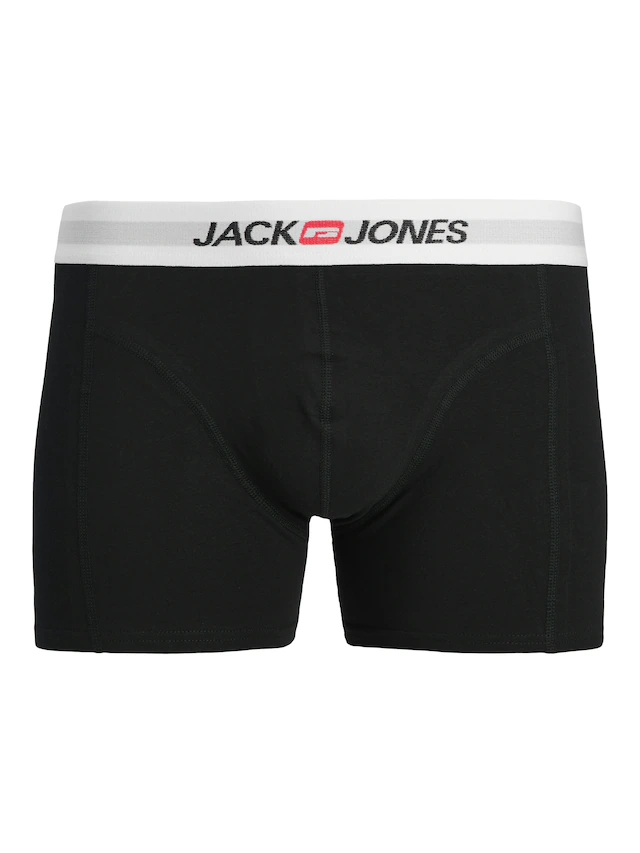 Jack & Jones Trunk »JACOLD – Boxershorts mit farbigem Bund im 6er-Pack« Packung, 6 Stk. Druck, modisch, regular fit, Jersey