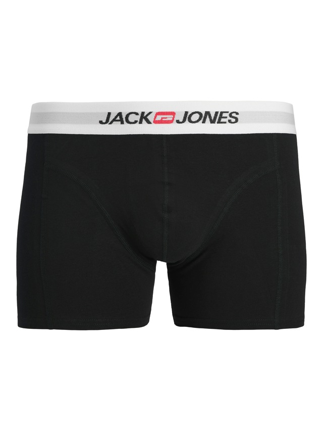 Jack & Jones Trunk »JACOLD – Boxershorts mit farbigem Bund im 6er-Pack« Packung, 6 Stk. Druck, modisch, regular fit, Jersey