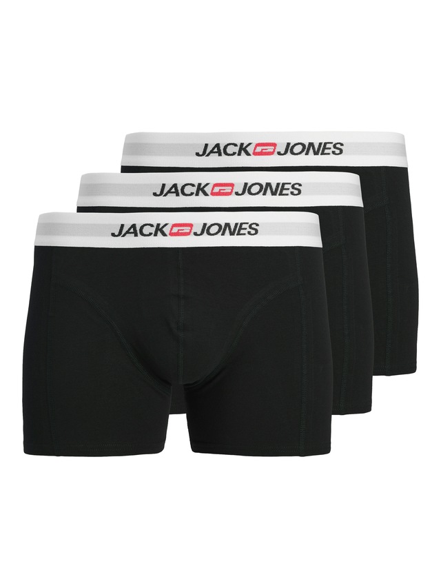 Jack & Jones Trunk »JACOLD – Boxershorts mit farbigem Bund im 6er-Pack« Packung, 6 Stk. Druck, modisch, regular fit, Jersey