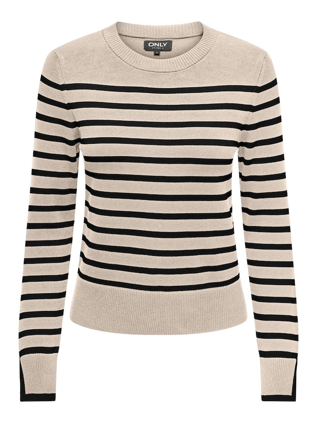 ONLY Rundhalspullover »ONLKALANA LS O-NECK KNT NCA«