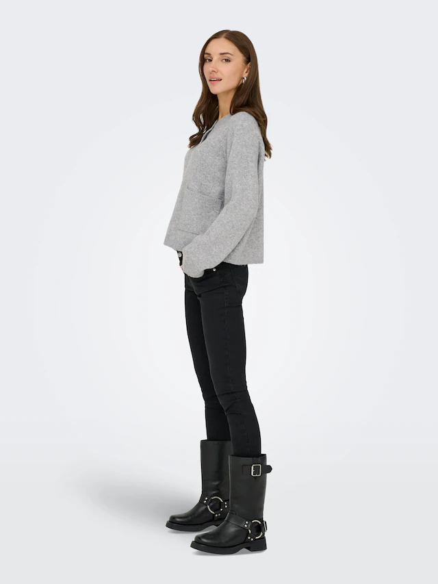 ONLY Strickjacke »ONLPIEMONTE L/S CARDIGAN KNT NOOS« Materialmix, regular fit