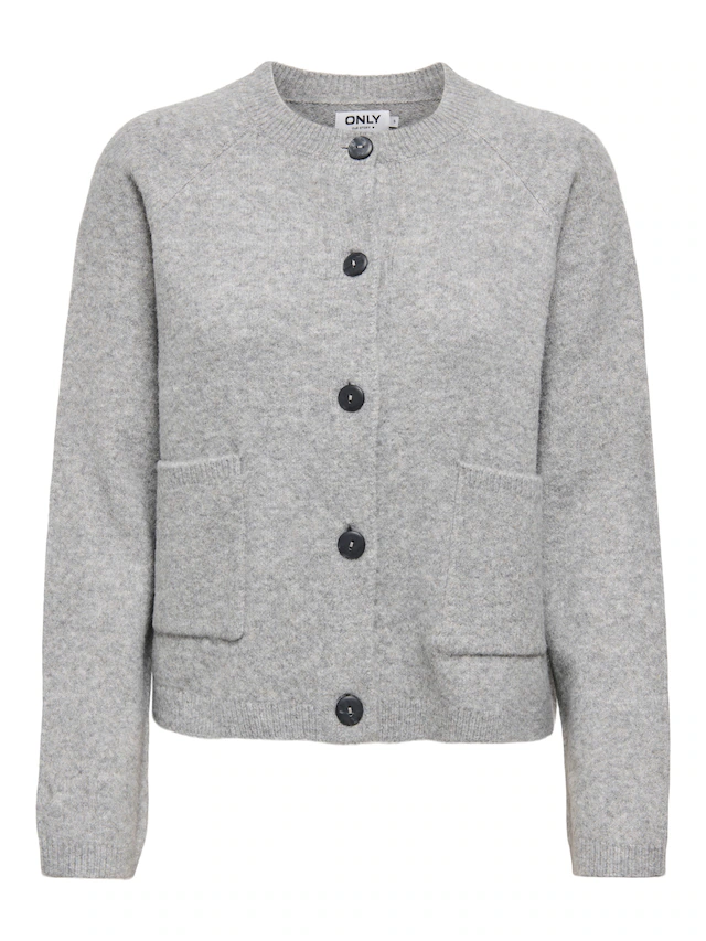 ONLY Strickjacke »ONLPIEMONTE L/S CARDIGAN KNT NOOS« Materialmix, regular fit