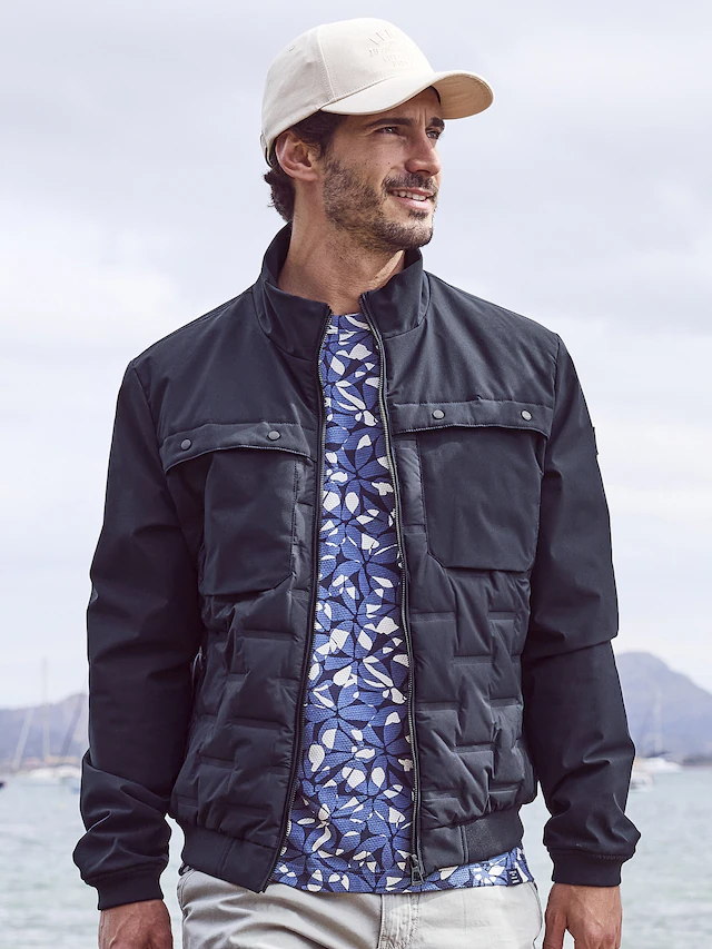 LERROS Steppjacke »Sportiver Blouson, gesteppt« ohne Kapuze