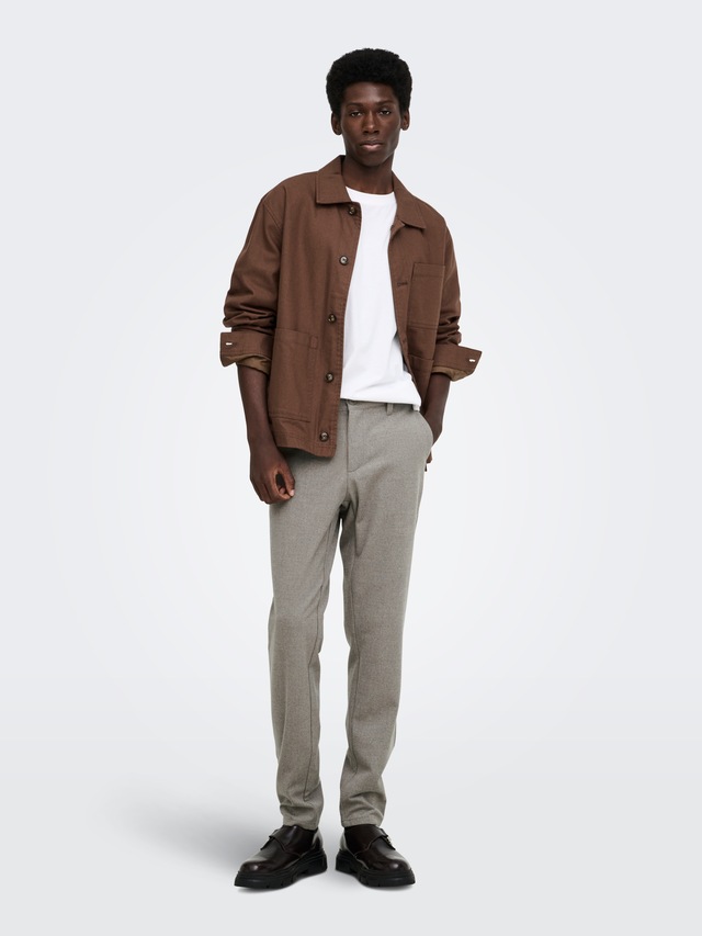 ONLY & SONS Chinohose »ONSMARK SLIM BRUSHED PIQUE 0353 PANTS«