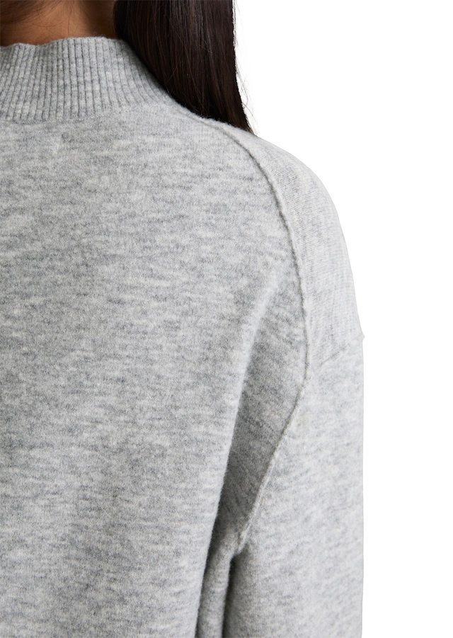Marc O'Polo DENIM Strickpullover regular fit aus softem Schurwolle-Mix, Rundhals