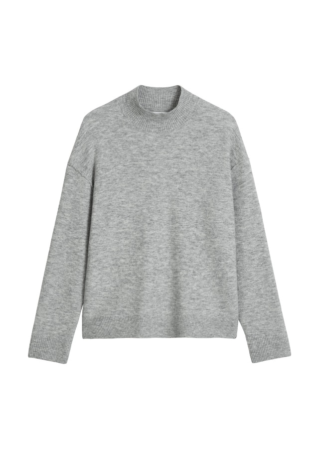 Marc O'Polo DENIM Strickpullover regular fit aus softem Schurwolle-Mix, Rundhals