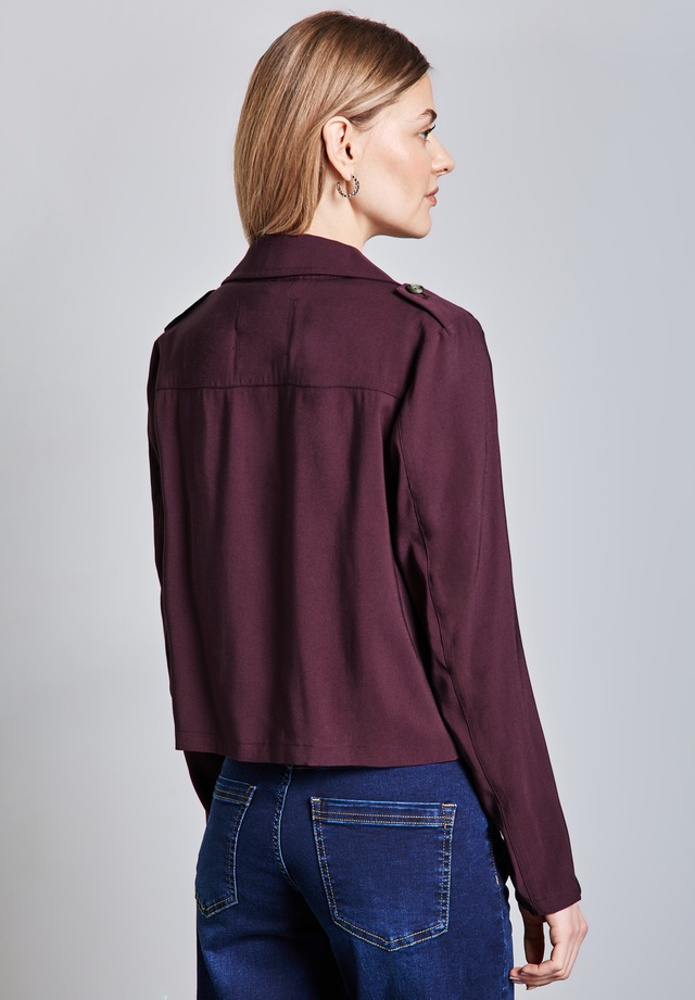 STREET ONE Kurzjacke ohne Kapuze mit Reverskragen