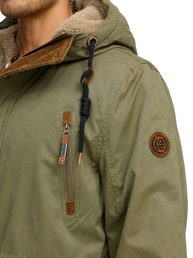 Indicode Parka »INGillespie« mit Kapuze
