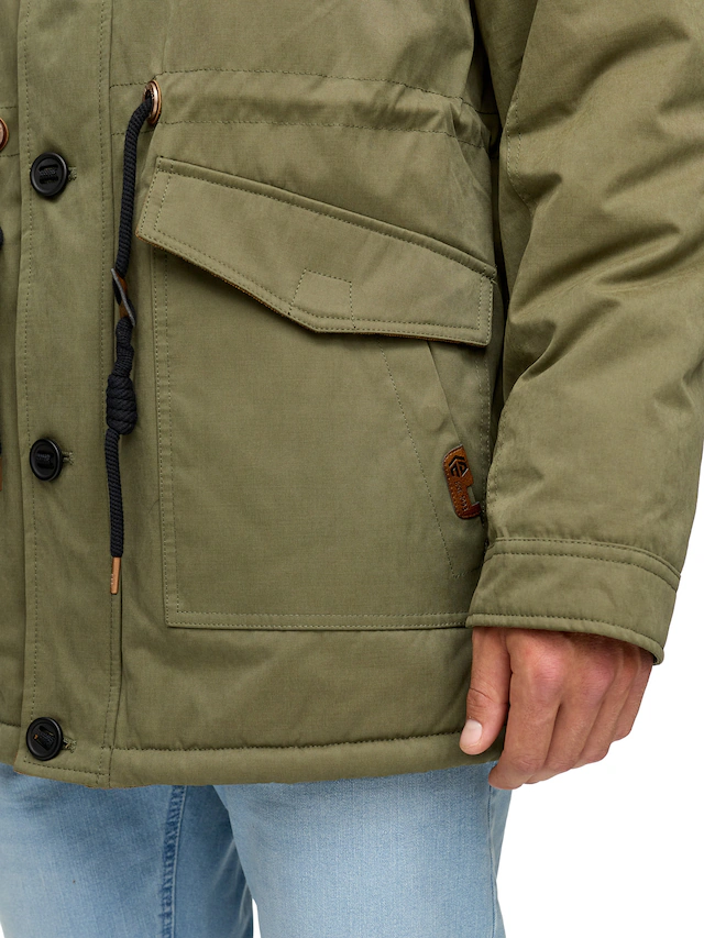 Indicode Parka »INGillespie« mit Kapuze