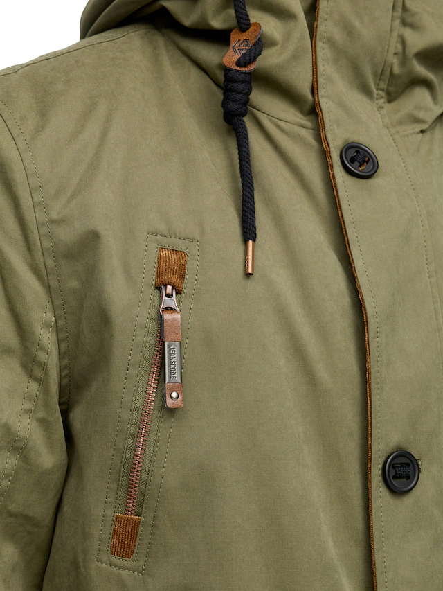 Indicode Parka »INGillespie« mit Kapuze