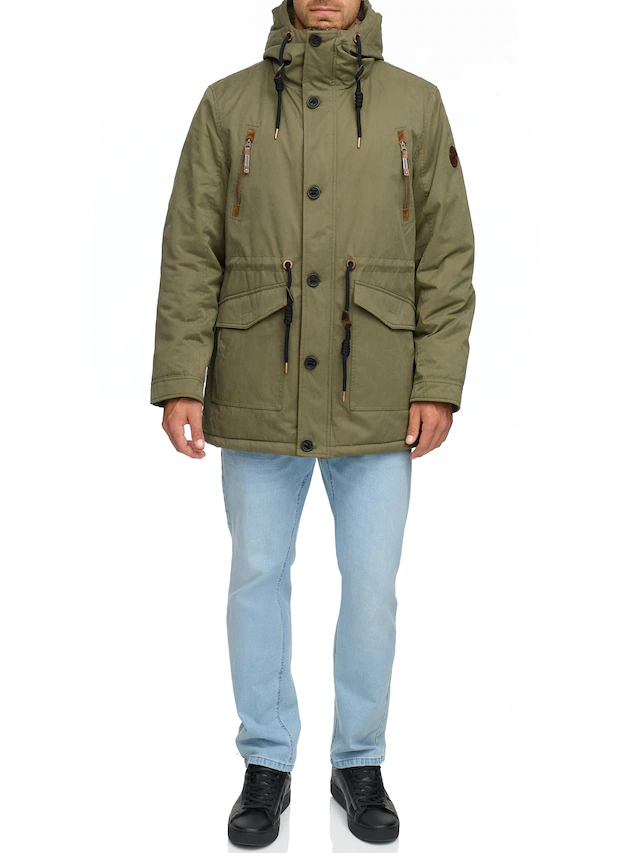 Indicode Parka »INGillespie« mit Kapuze