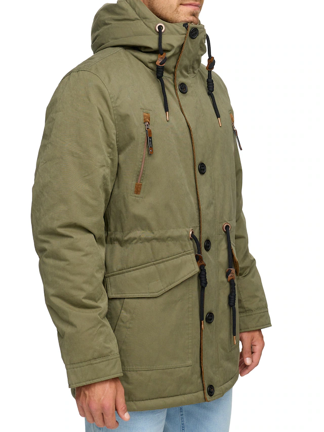 Indicode Parka »INGillespie« mit Kapuze
