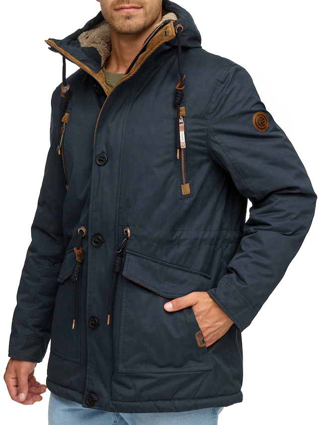 Indicode Parka »INGillespie« mit Kapuze