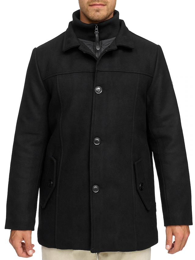 Indicode Wolljacke »INLunik« ohne Kapuze