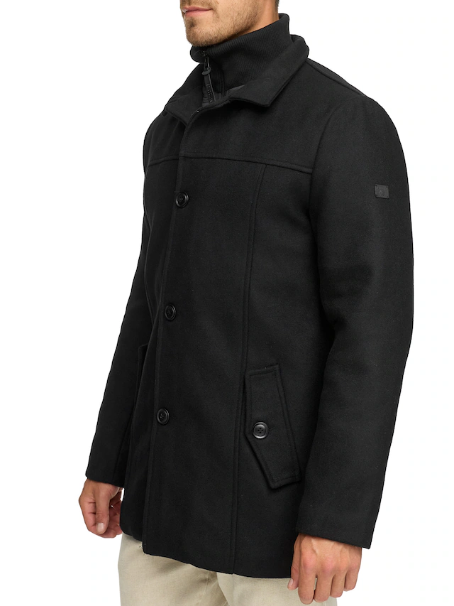 Indicode Wolljacke »INLunik« ohne Kapuze