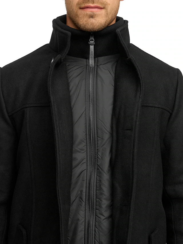 Indicode Wolljacke »INLunik« ohne Kapuze