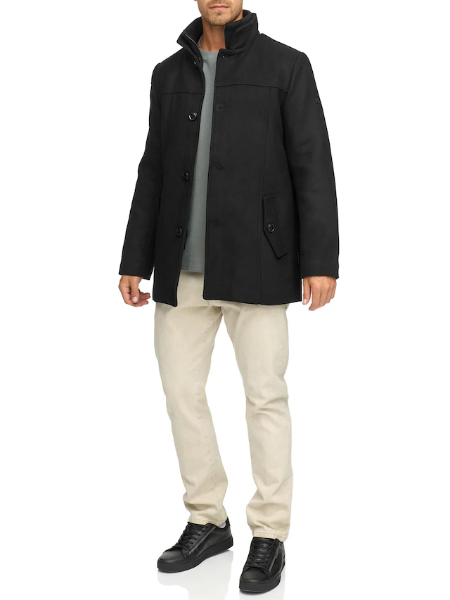 Indicode Wolljacke »INLunik« ohne Kapuze