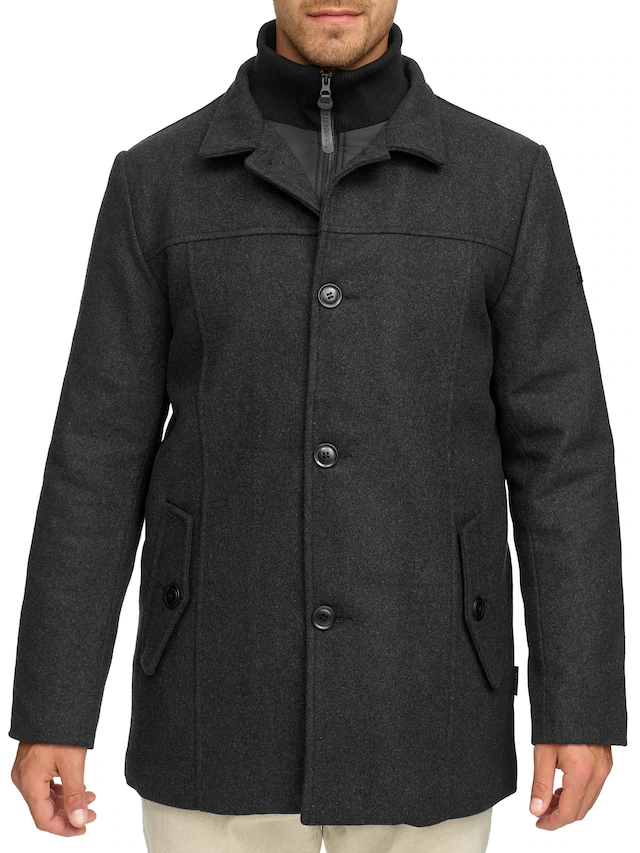 Indicode Wolljacke »INLunik« ohne Kapuze