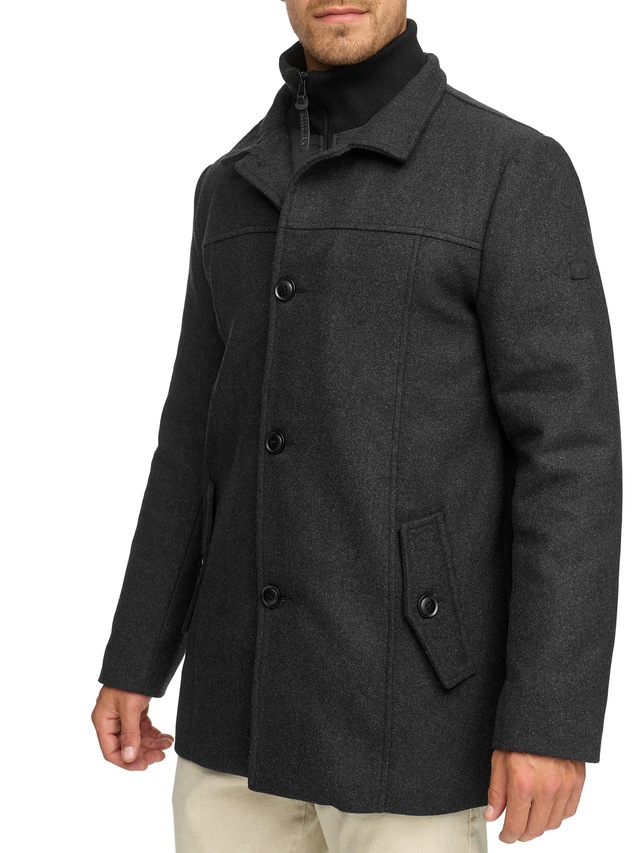Indicode Wolljacke »INLunik« ohne Kapuze