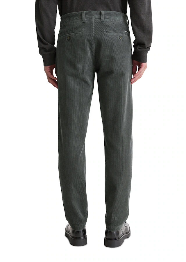 Marc O'Polo Cordhose »Osby Pleats« tapered fit, aus reiner Bio-Baumwolle