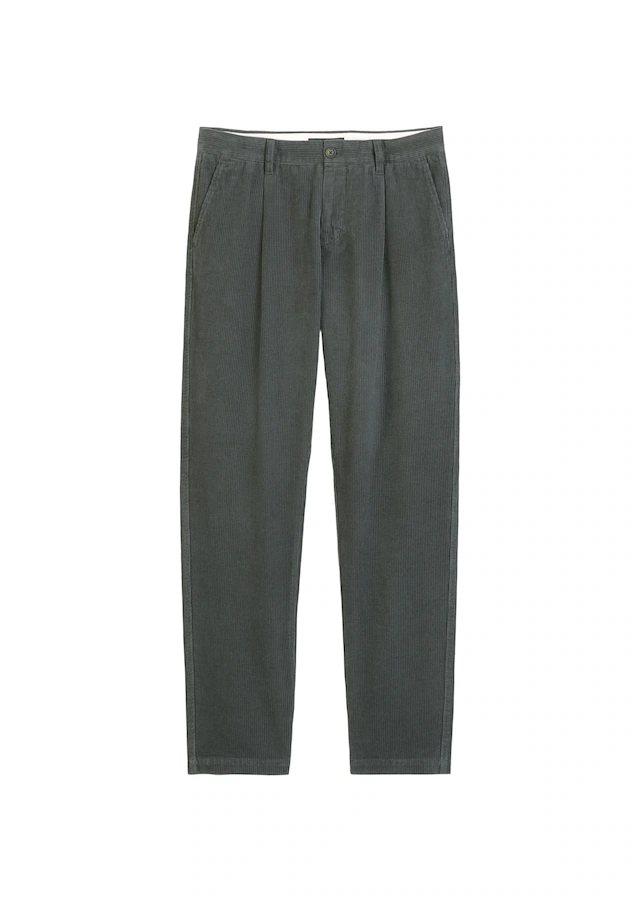 Marc O'Polo Cordhose »Osby Pleats« tapered fit, aus reiner Bio-Baumwolle