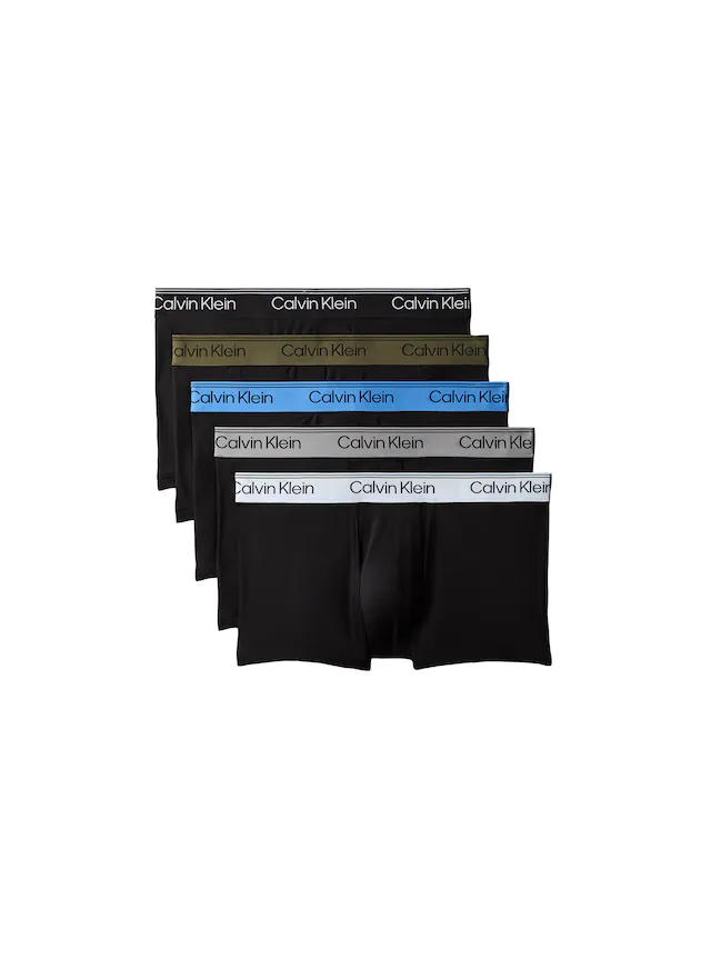 Calvin Klein Underwear Trunk »LOW RISE TRUNK 5PK« Packung, 5er-Pack, 5 Stk. Mit elastischem Bund