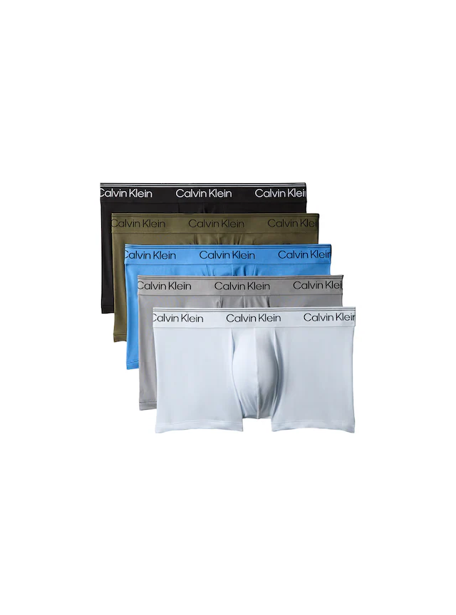 Calvin Klein Underwear Trunk »LOW RISE TRUNK 5PK« Packung, 5er-Pack, 5 Stk. Mit elastischem Bund
