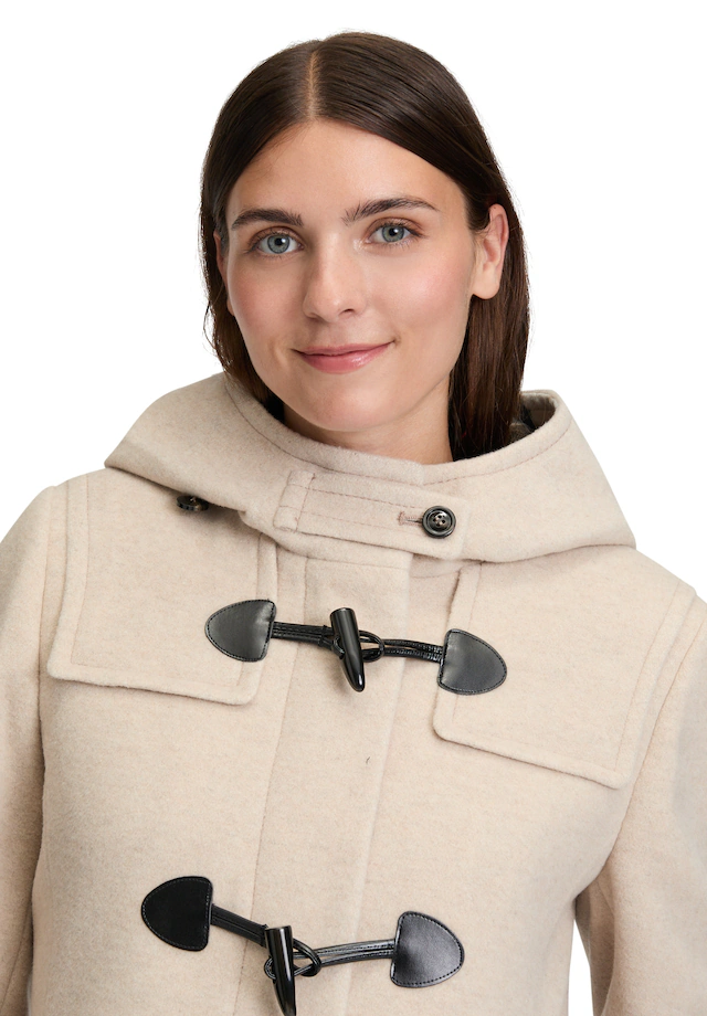 Gil Bret Dufflecoat mit Wolle und verdecktem Reißverschluss