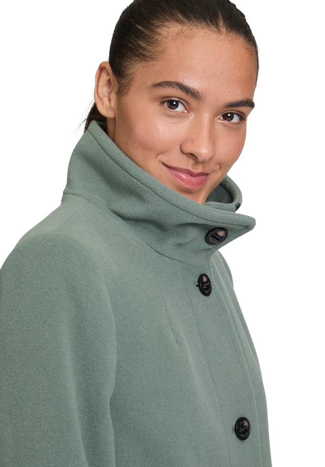 Gil Bret Wolljacke ohne Kapuze mit Taschen
