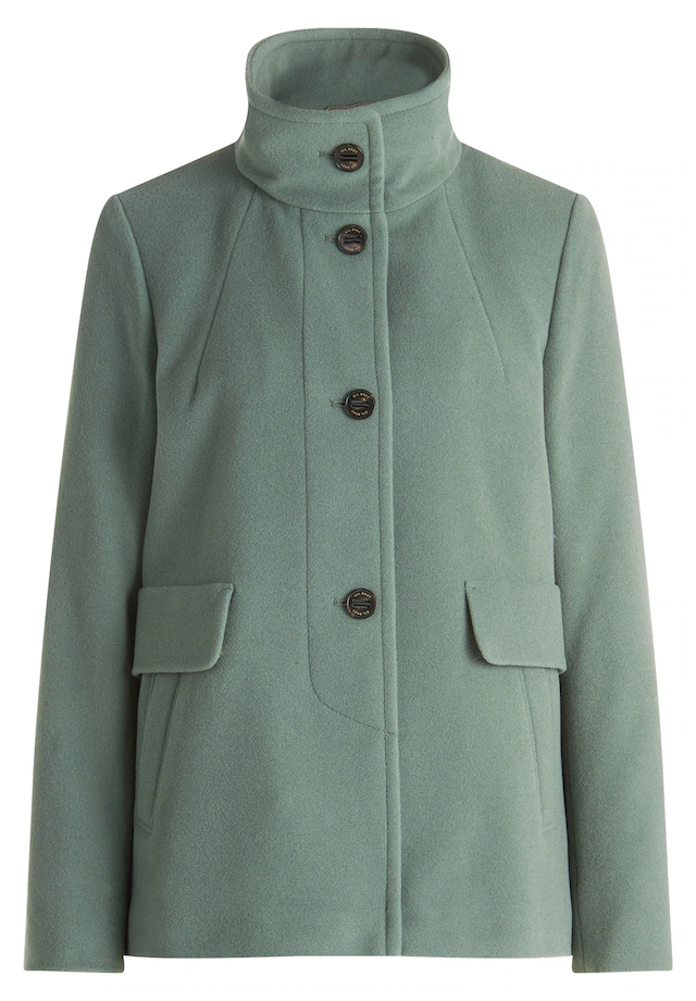 Gil Bret Wolljacke ohne Kapuze mit Taschen