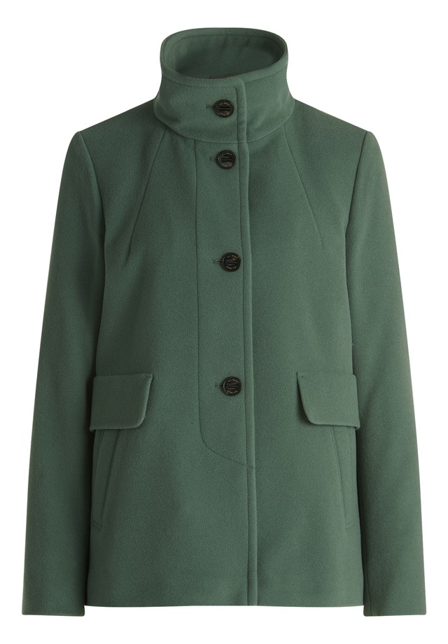 Gil Bret Wolljacke ohne Kapuze mit Taschen