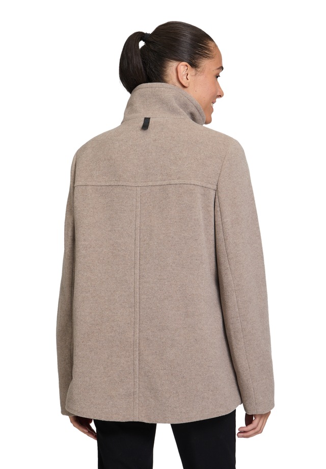 Gil Bret Wolljacke ohne Kapuze mit Taschen