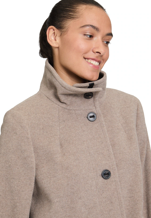 Gil Bret Wolljacke ohne Kapuze mit Taschen