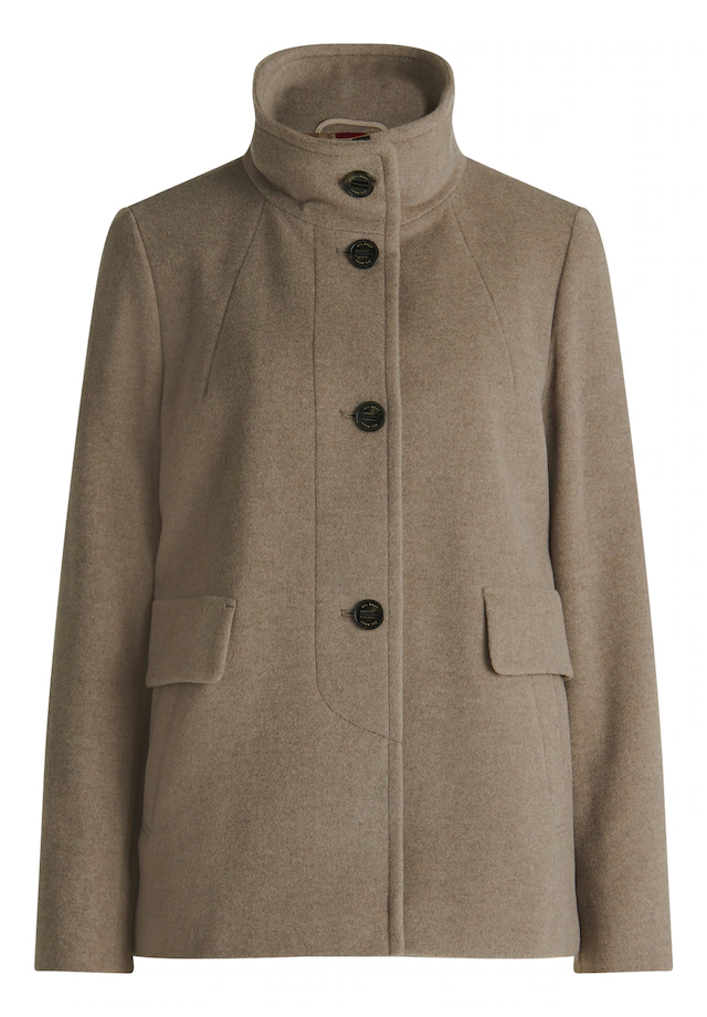 Gil Bret Wolljacke ohne Kapuze mit Taschen