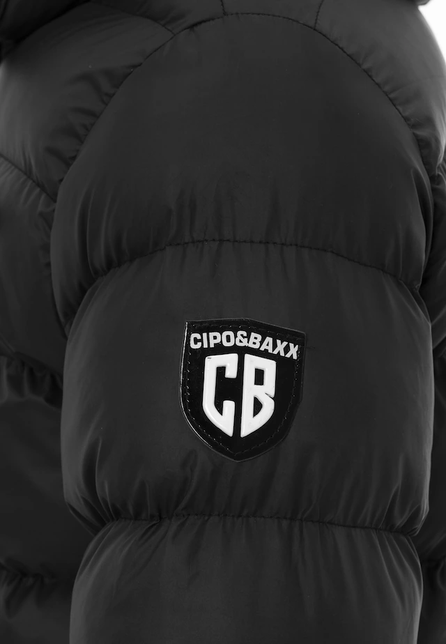 Cipo & Baxx Winterjacke »Cipo & Baxx Jacke« mit Kapuze im Steppdesign