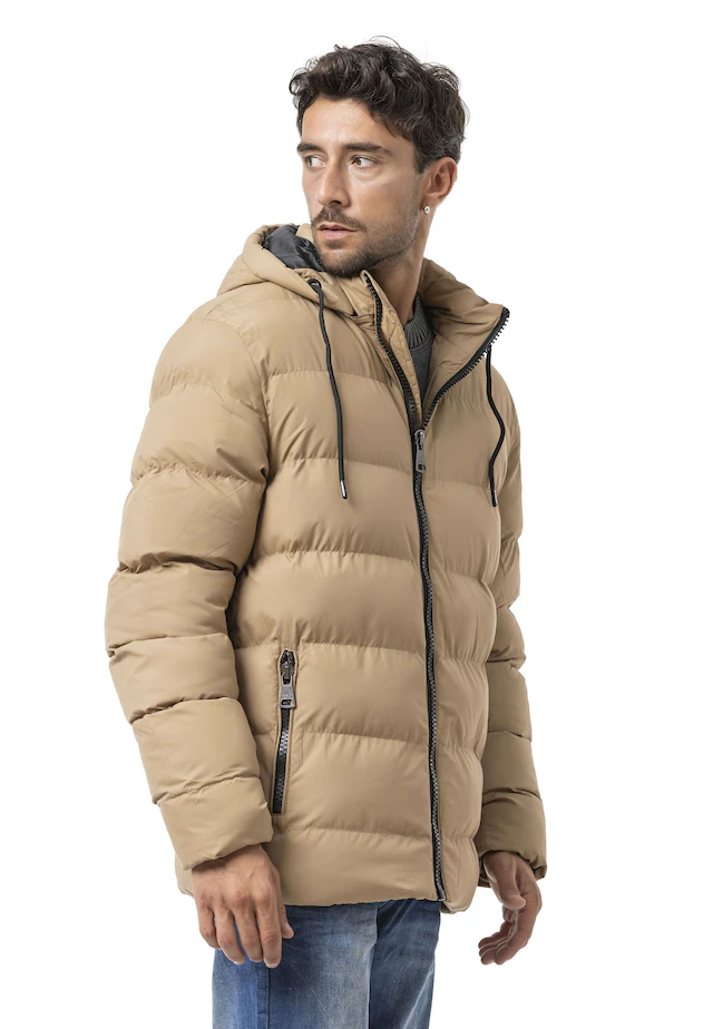 Cipo & Baxx Winterjacke »Cipo & Baxx Jacke« mit Kapuze im Steppdesign