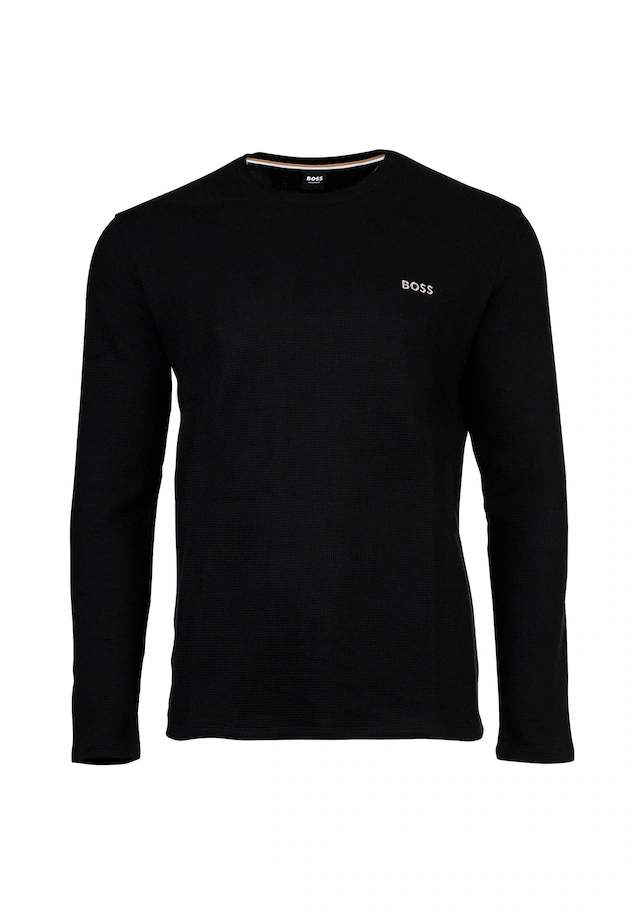 BOSS Longsleeve »Longsleeve Waffle Longsleeve 1er Pack«