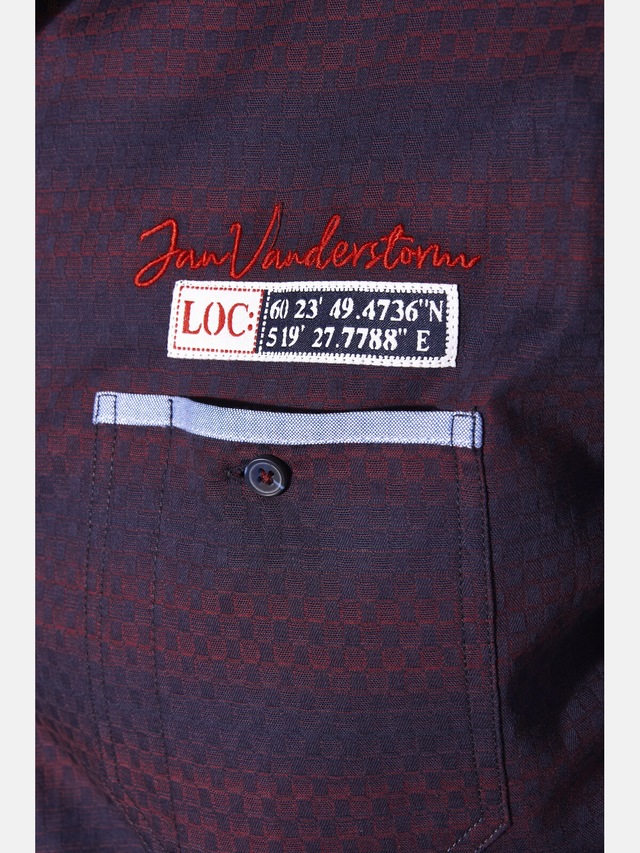 Jan Vanderstorm Kurzarmhemd »Kurzarmhemd LEIKVARD«