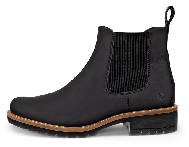 Ecco Chelseaboots »ELAINA« Schlupfboots, Herbstboots, Stiefelette mit Stretcheinsätze