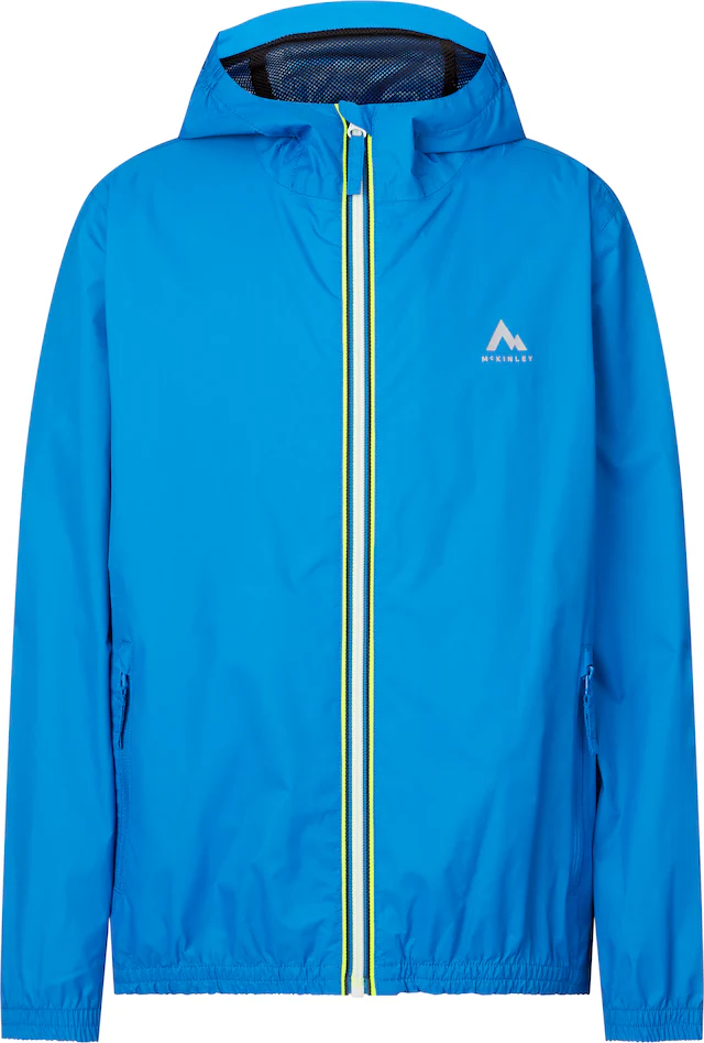 McKINLEY Regenjacke »Regenjacke Kereol II jrs« mit Kapuze für Kinder und Jugendliche, wasserdicht, winddicht, atmungsaktiv