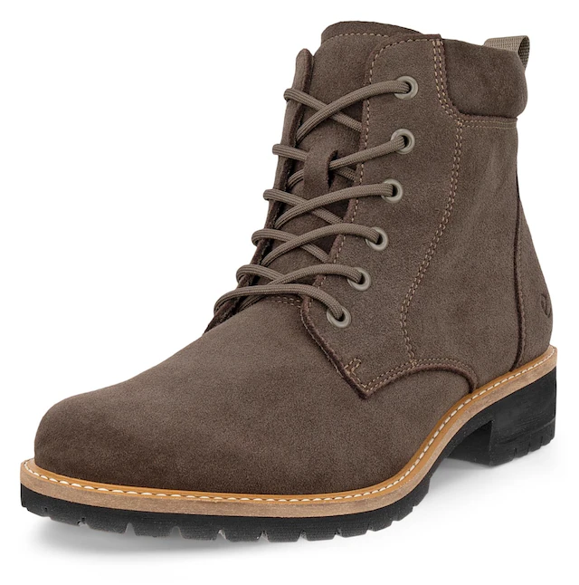 Ecco Schnürboots »ELAINA« Schnürstiefelette, Boots mit Profilsohle