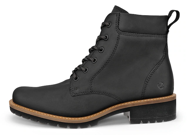Ecco Schnürboots »ELAINA« Schnürstiefelette, Boots mit Profilsohle